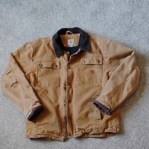 Carhartt Men's Sandstone Duck Jacket
